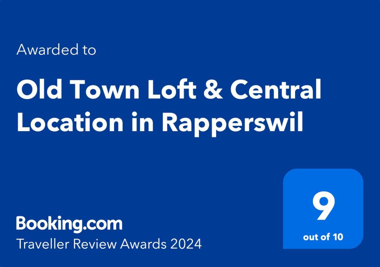 Old Town Loft & Central Location In Rapperswil Экстерьер фото